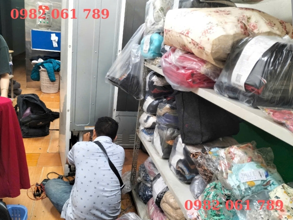 sửa tủ chăm sóc quần áo lg 